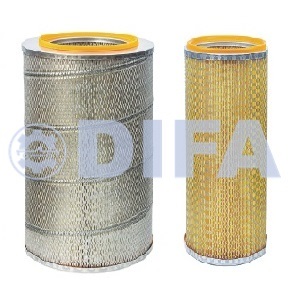 Комплект фильтрующий элемент очистки воздуха DIFA 4307M + DIFA 4307-01