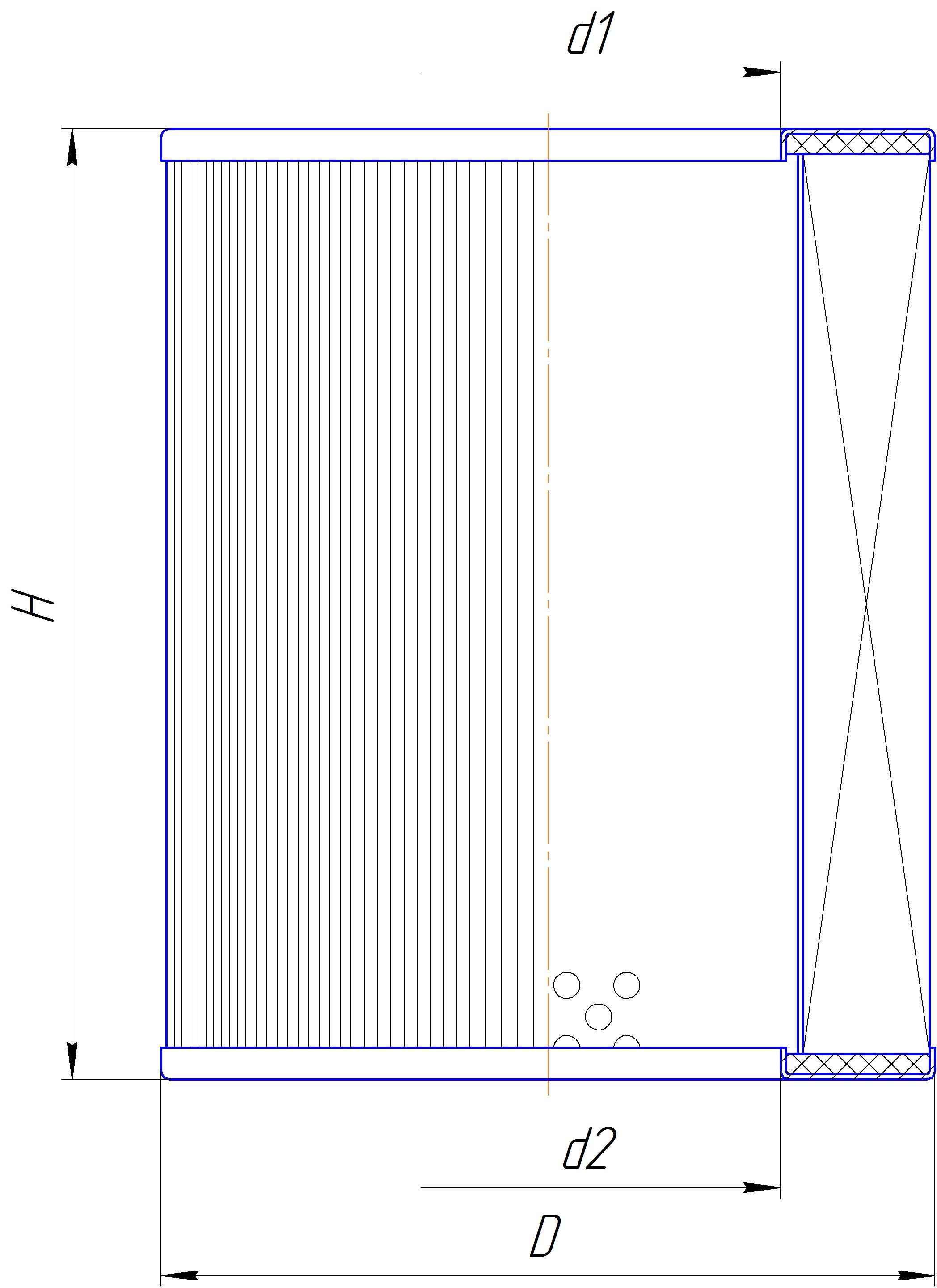 Фильтрующий элемент очистки масла DIFA 5414