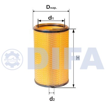 Фильтрующий элемент очистки воздуха DIFA 4331M-01