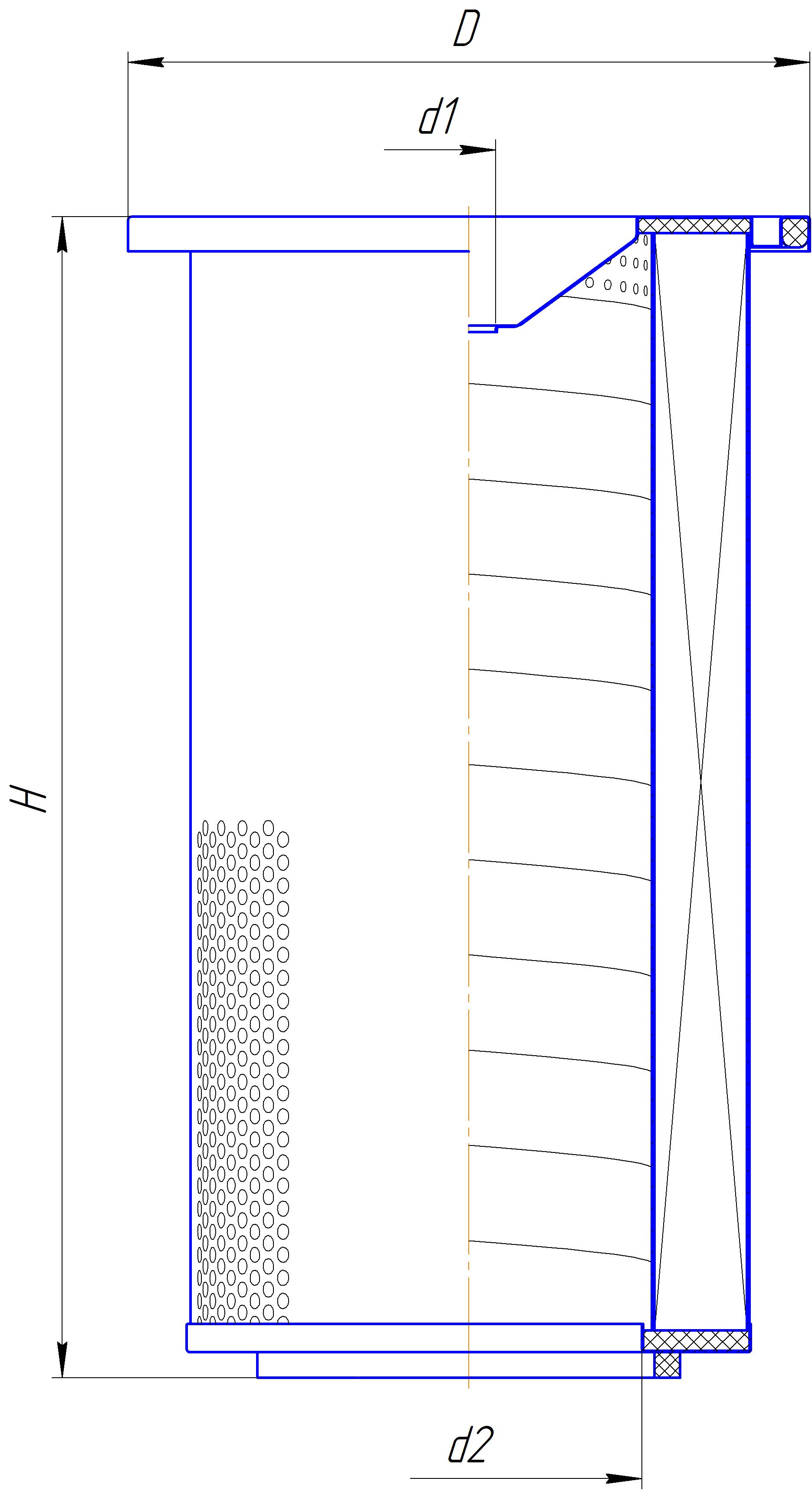 Фильтрующий элемент очистки воздуха DIFA 43139M