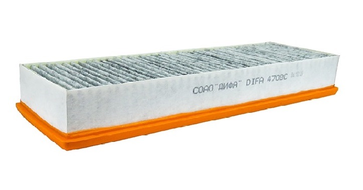 Фильтр очистки воздуха салона, кабины DIFA 4708C