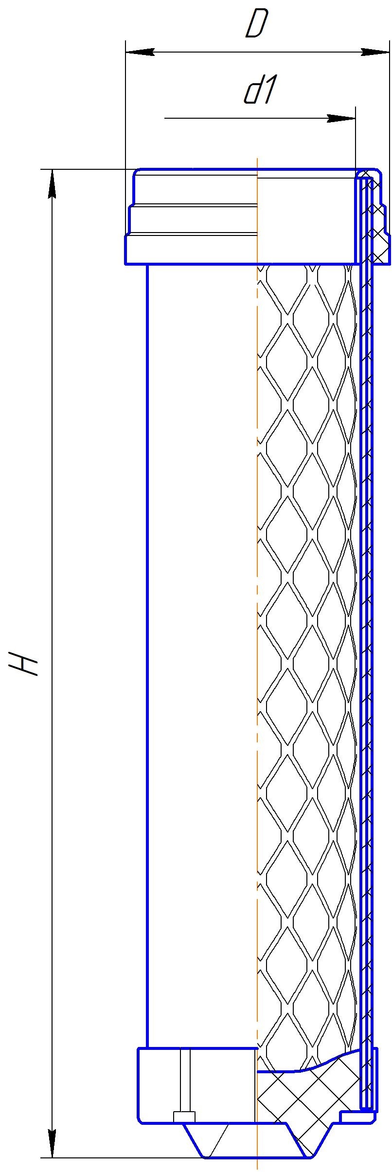 Сменный элемент воздухоочистителей для двигателей внутреннего сгорания DIFA 43168-01