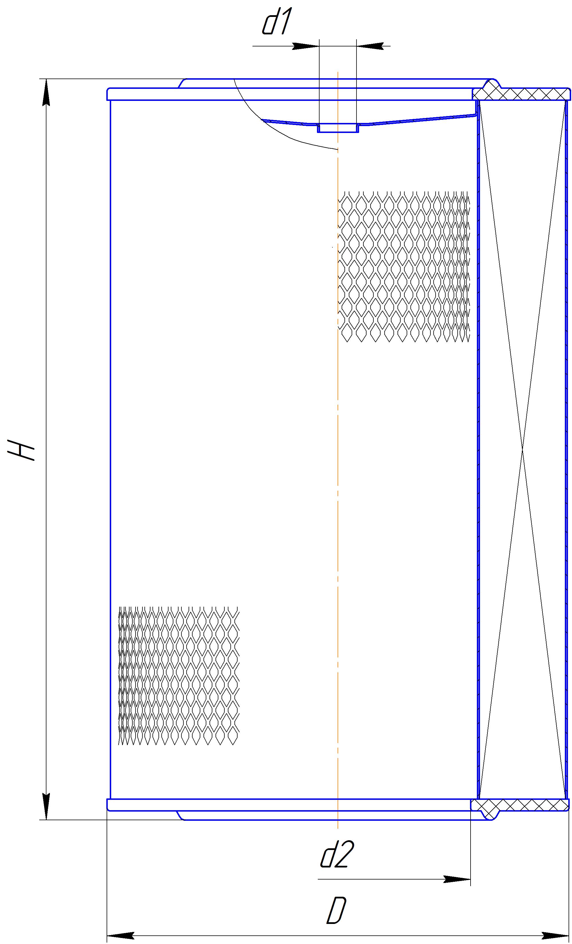 Фильтрующий элемент очистки воздуха DIFA 4318