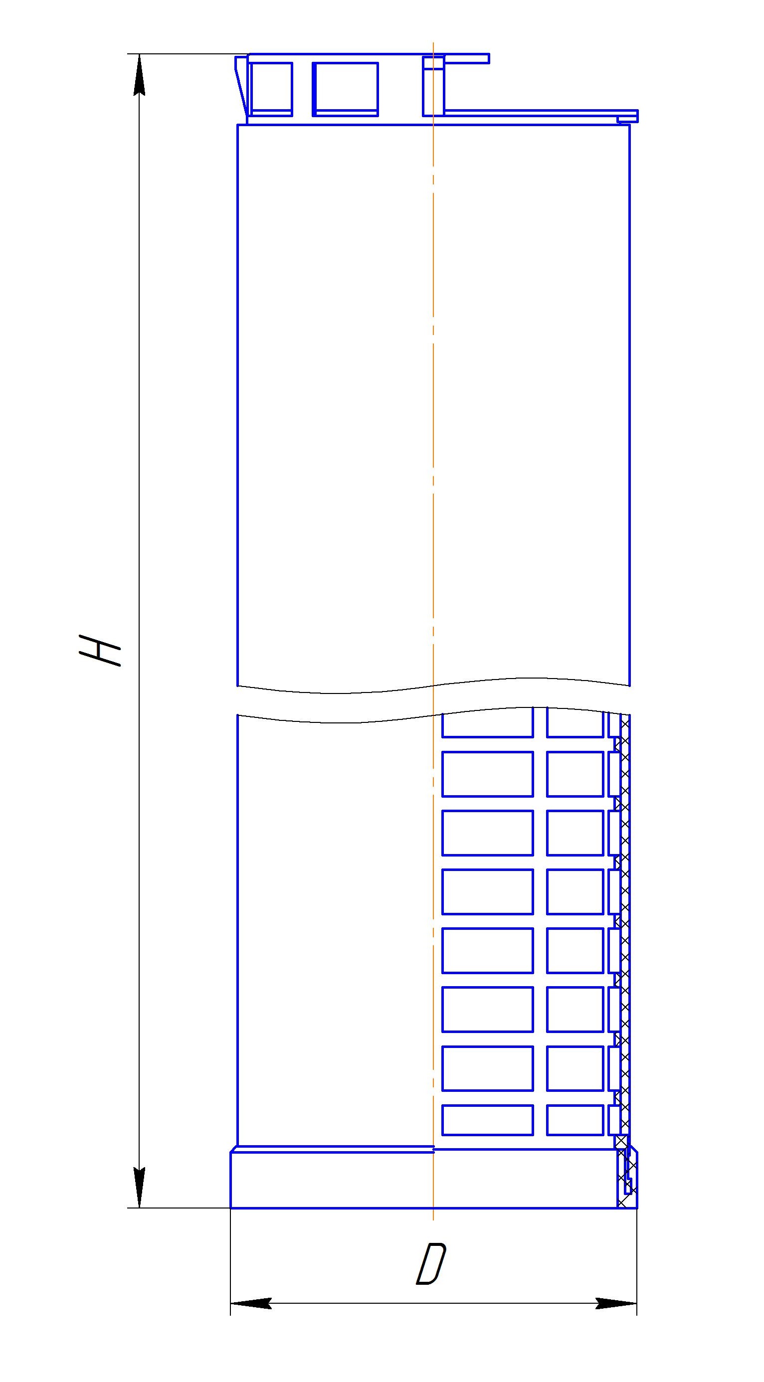Сменный элемент воздухоочистителей для двигателей внутреннего сгорания DIFA 43101-01