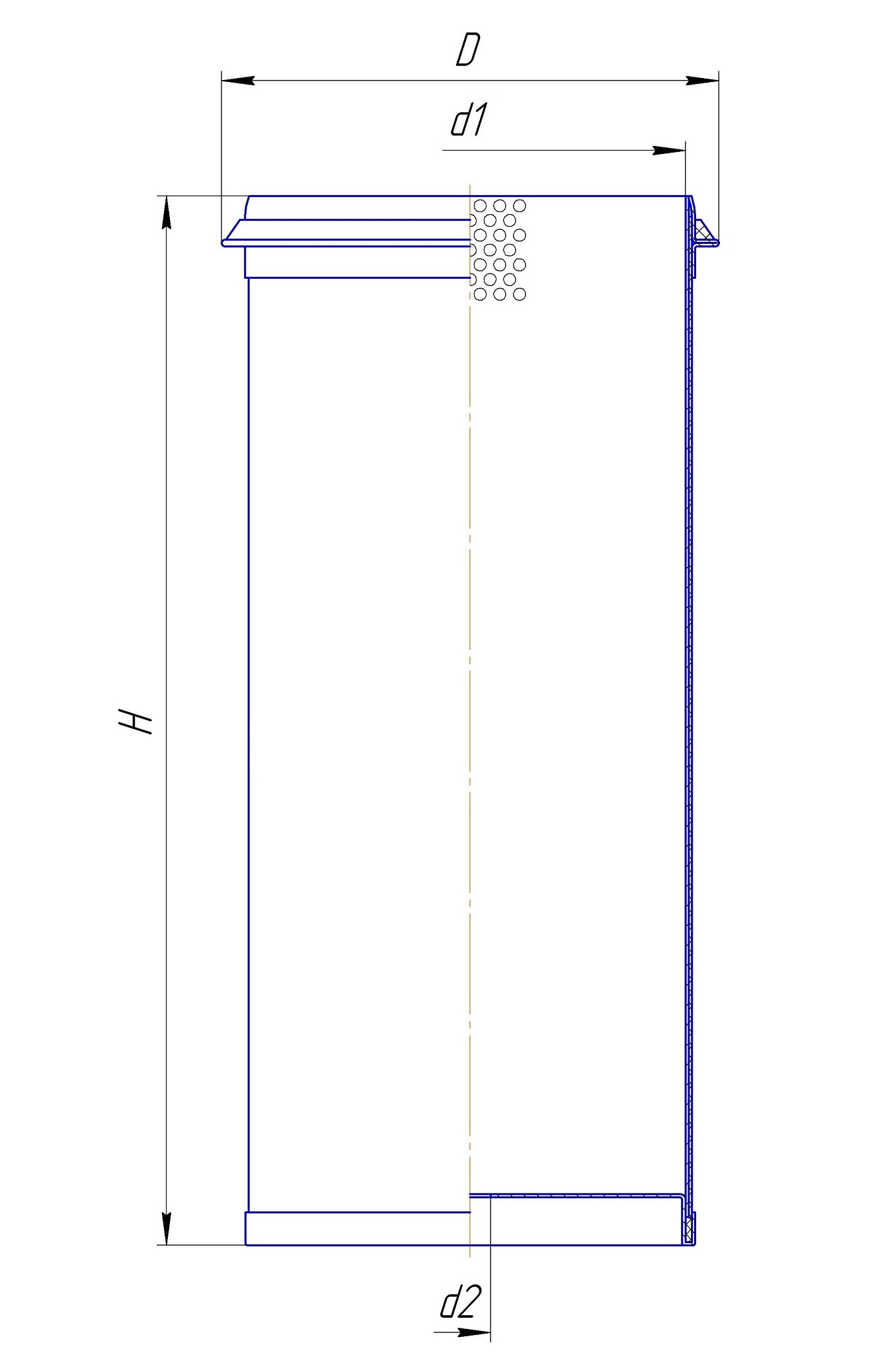 Сменный элемент воздухоочистителей для двигателей внутреннего сгорания DIFA 43138M-01