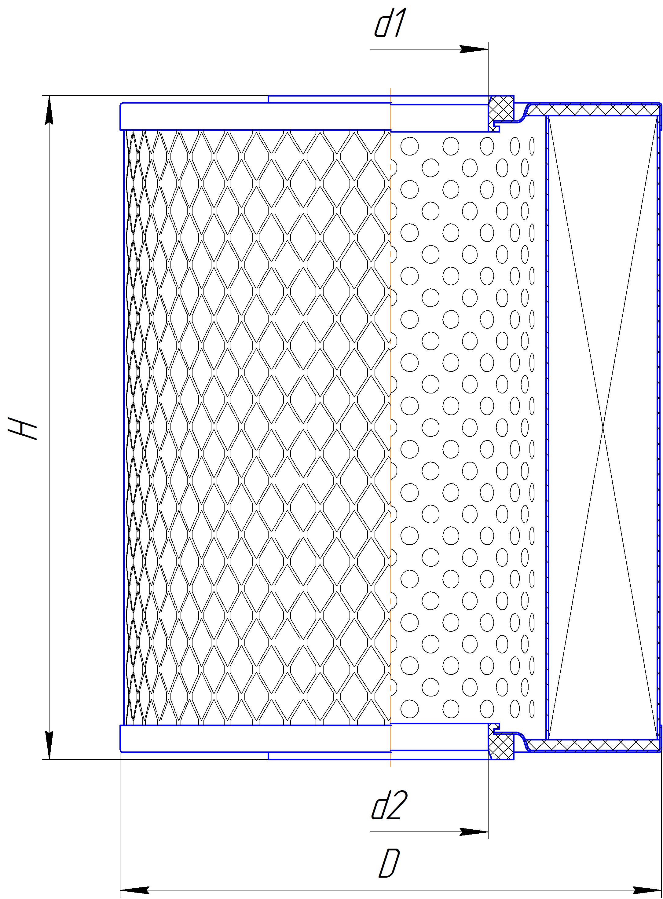 Фильтрующий элемент очистки масла DIFA 5301M