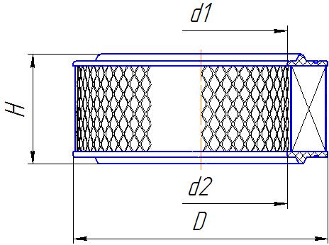 Фильтрующий элемент очистки воздуха DIFA 4329