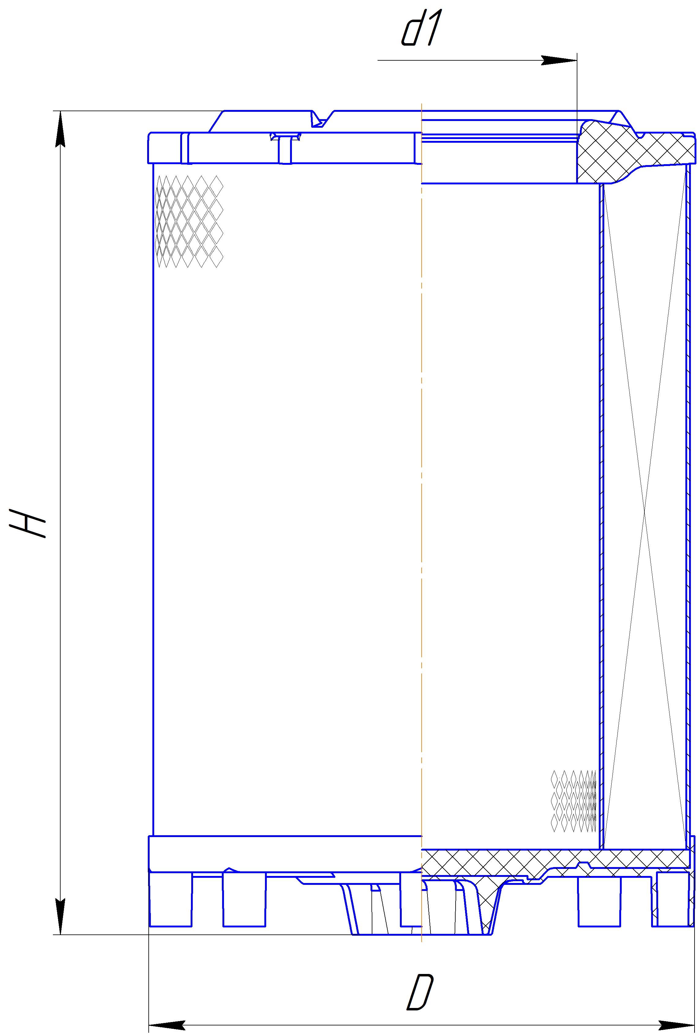 Фильтрующий элемент очистки воздуха DIFA 4395