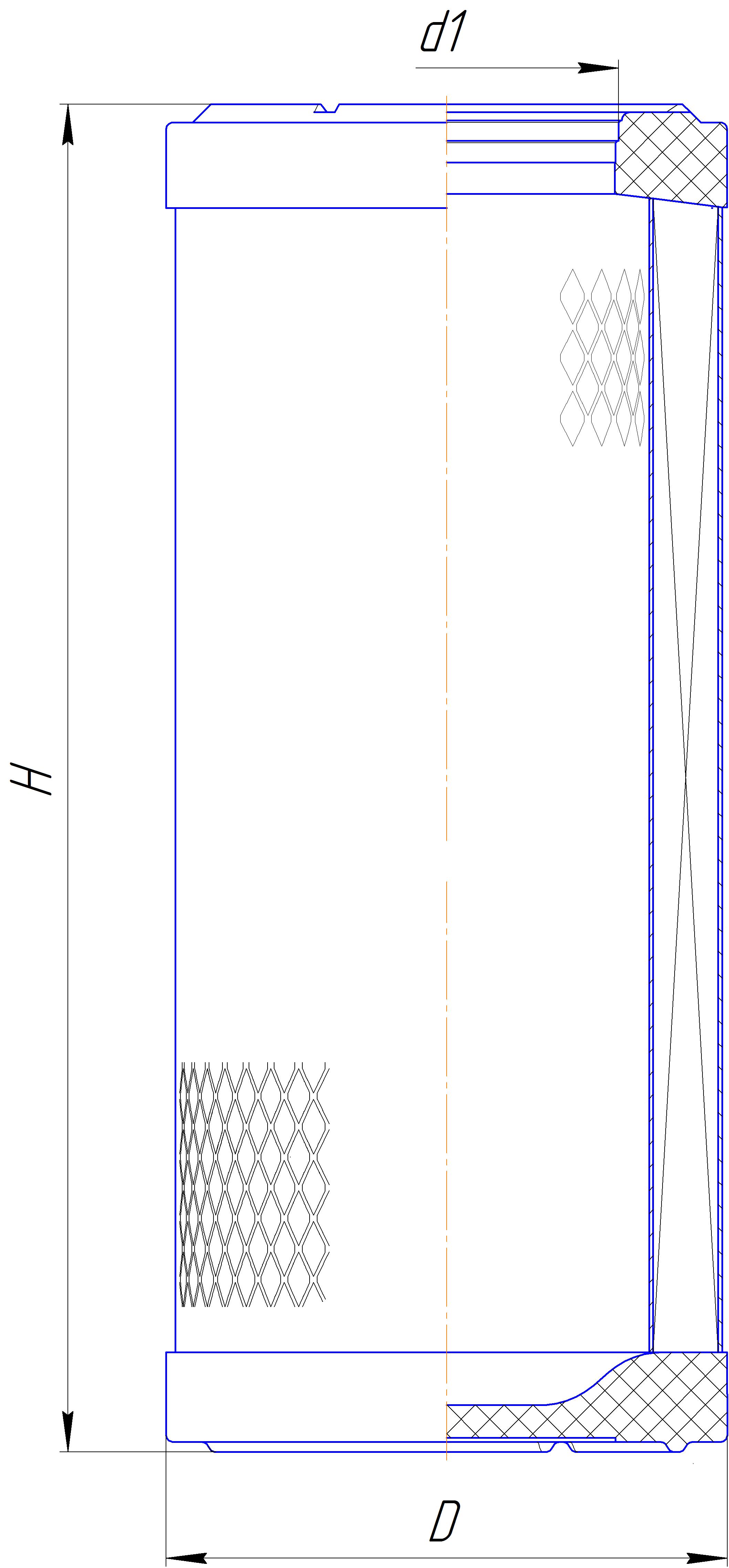 Фильтрующий элемент очистки воздуха DIFA 4382