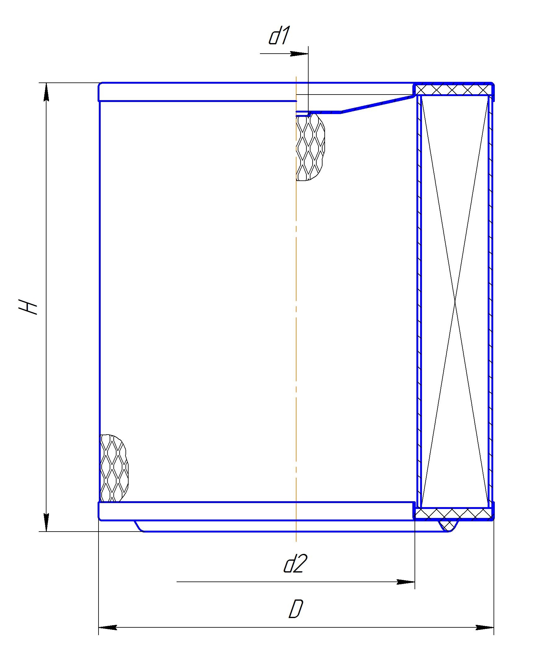 Сменный элемент воздухоочистителей для двигателей внутреннего сгорания DIFA 4356M