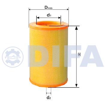 Фильтрующий элемент очистки воздуха DIFA 4330