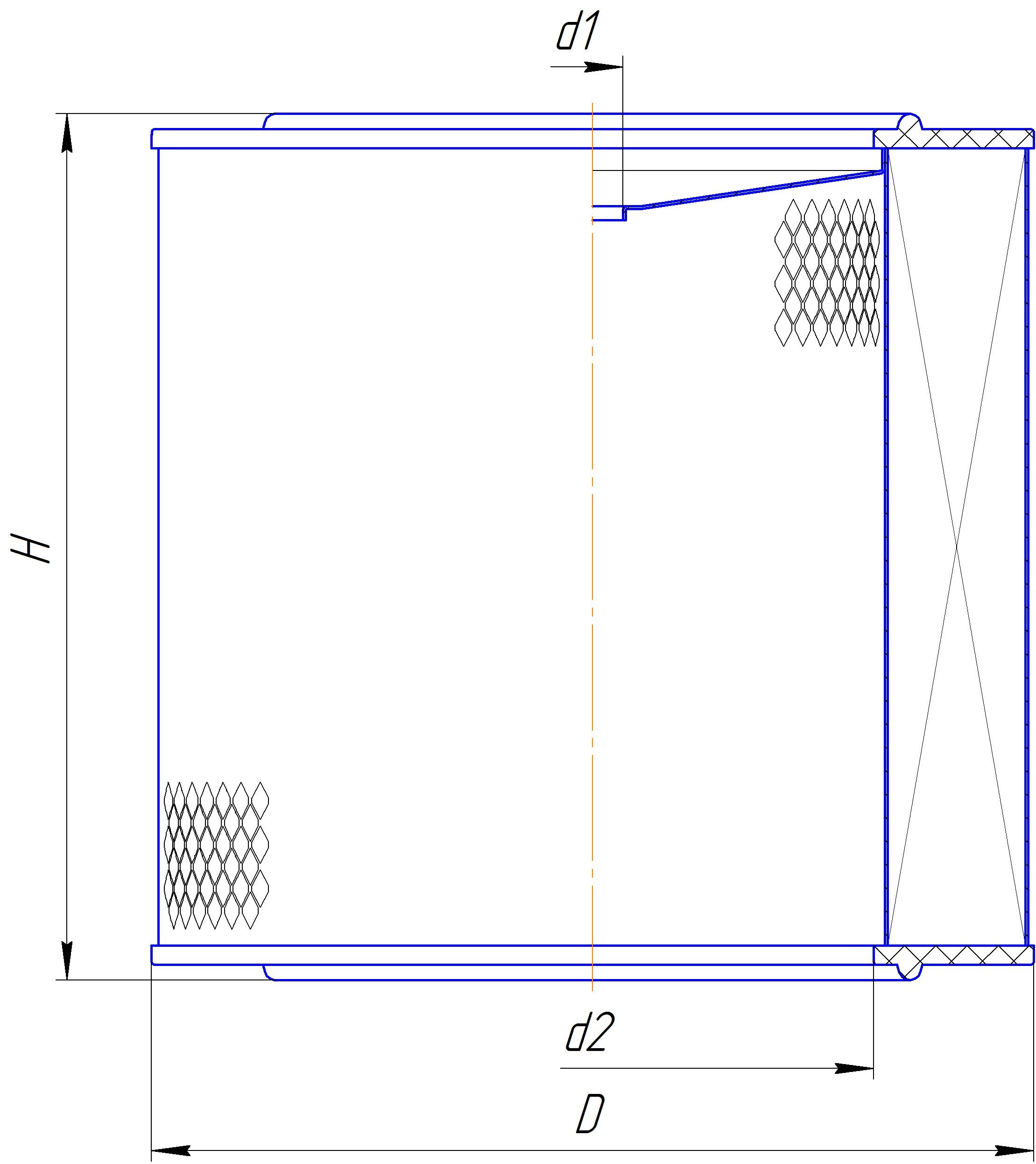 Фильтрующий элемент очистки воздуха DIFA 4309
