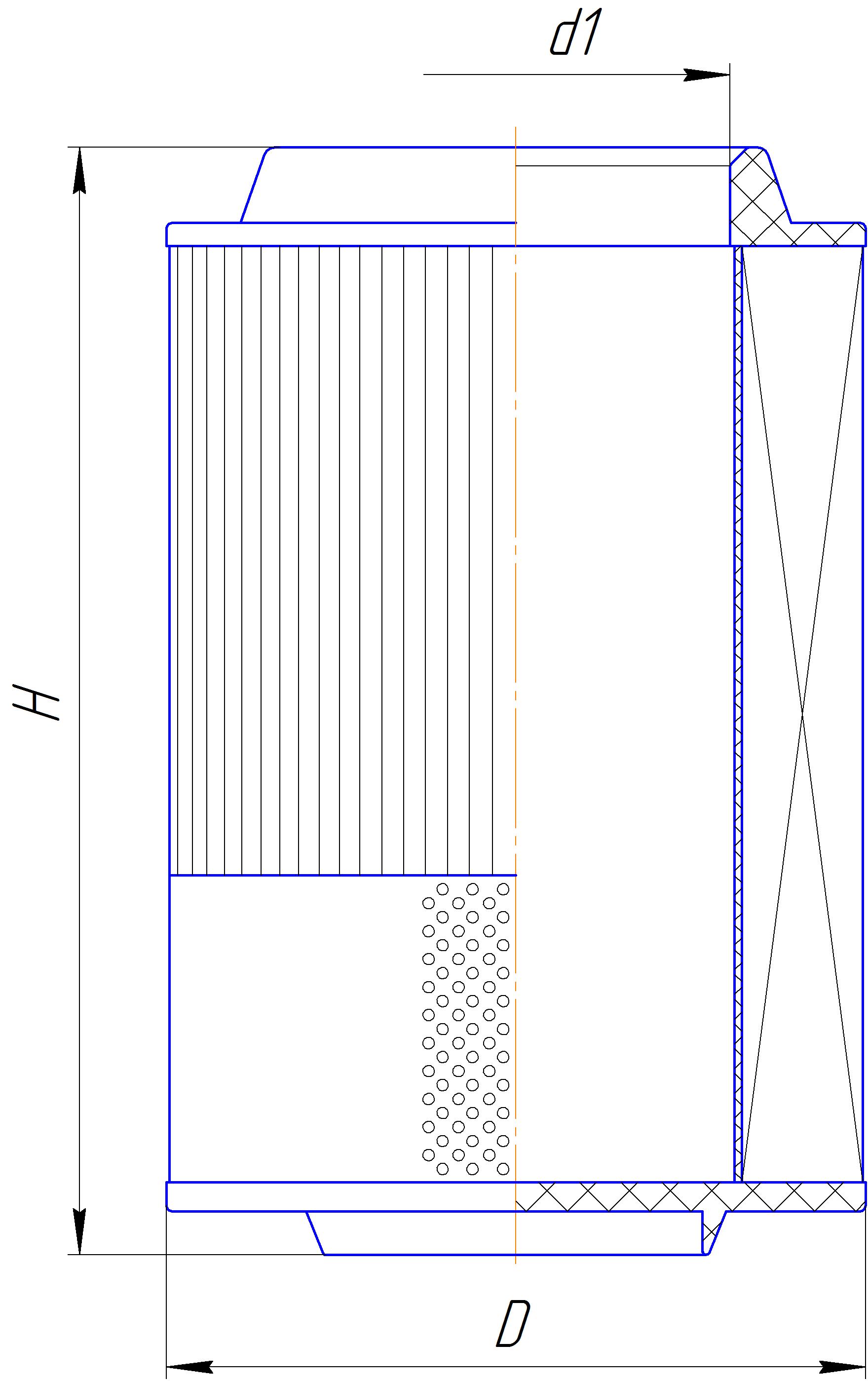 Фильтрующий элемент очистки воздуха DIFA 43119