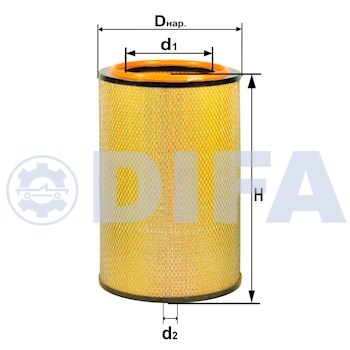 Фильтрующий элемент очистки воздуха DIFA 4313M