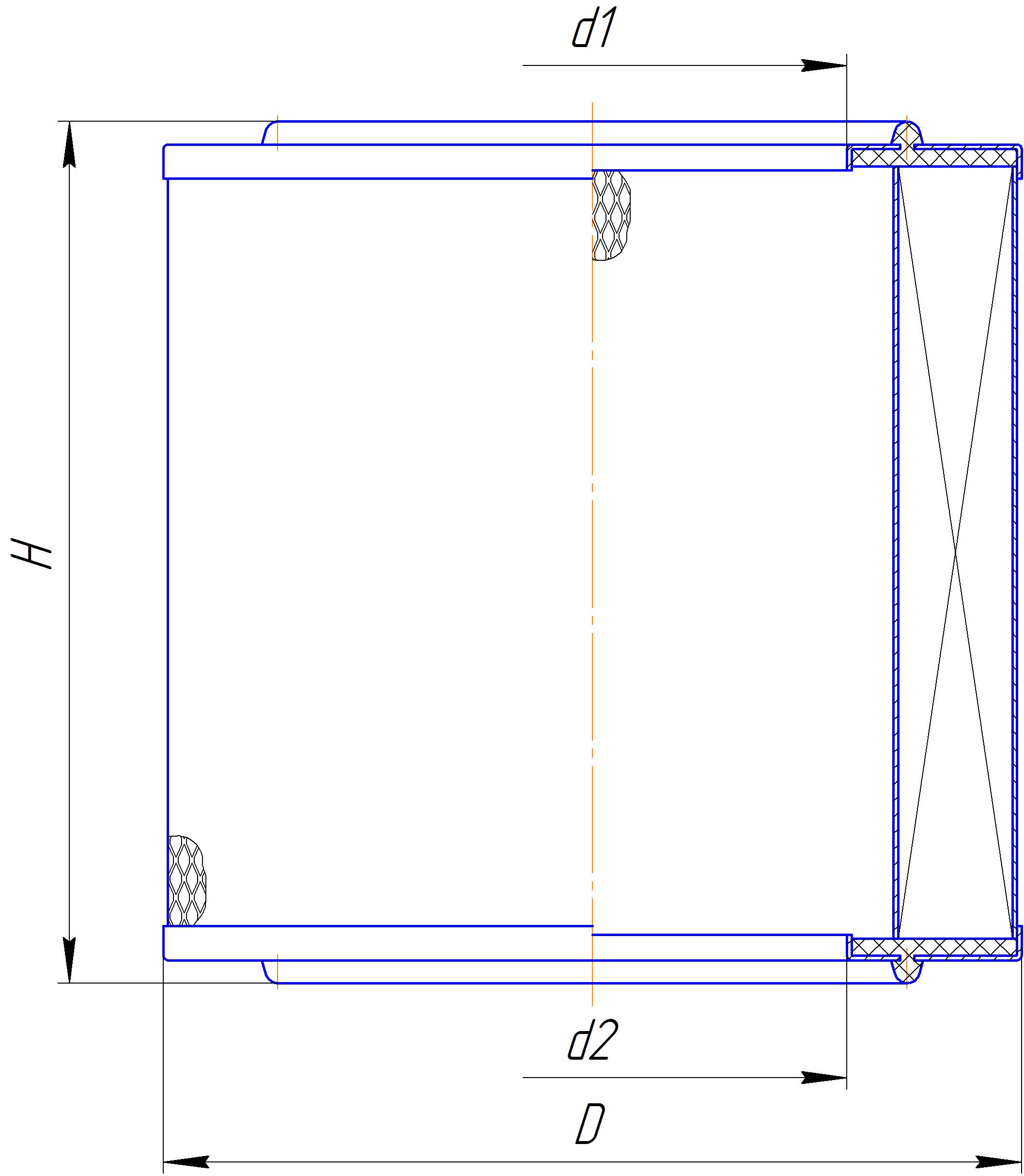 Фильтрующий элемент очистки воздуха DIFA 4302M