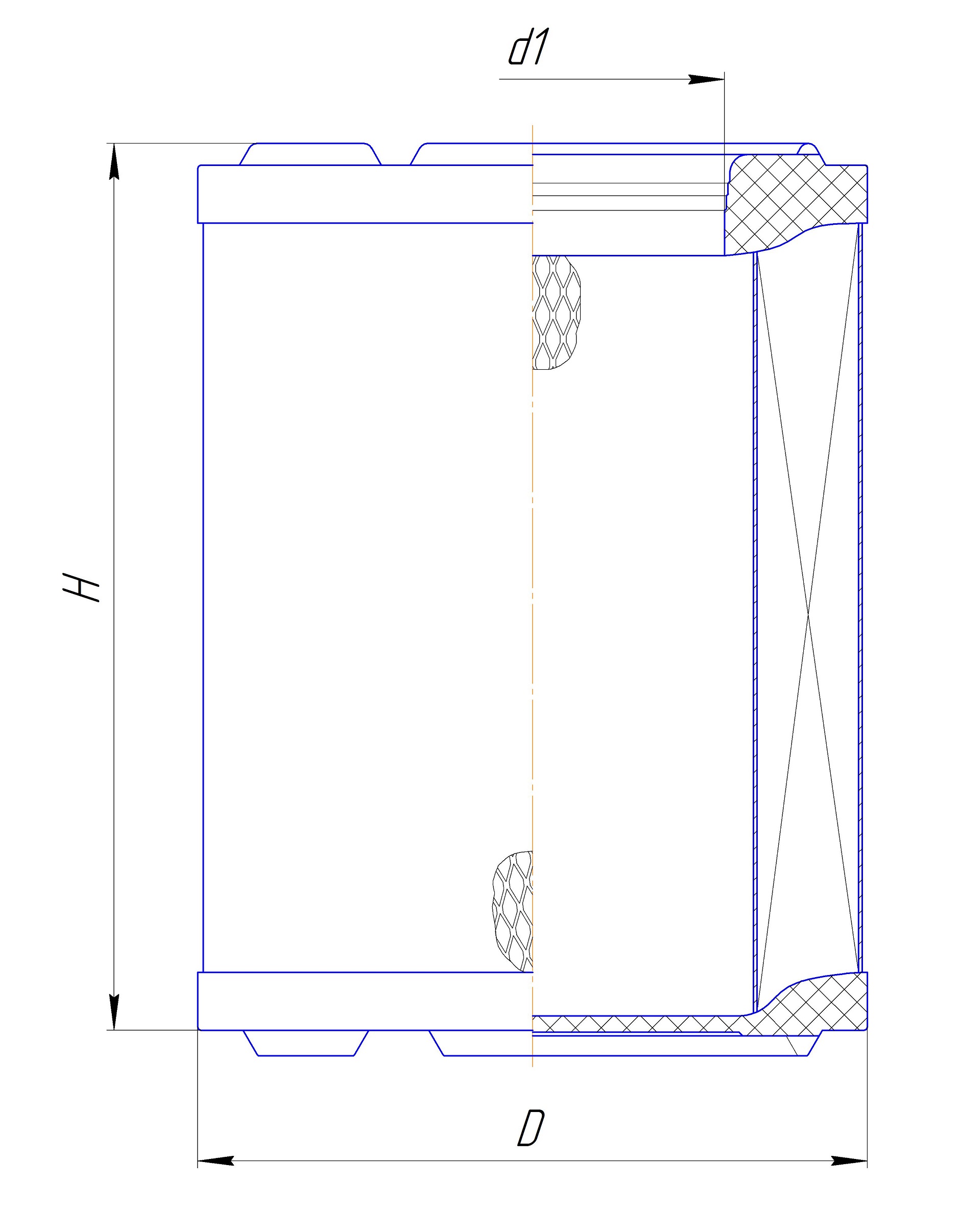 Сменный элемент воздухоочистителей для двигателей внутреннего сгорания DIFA 43143