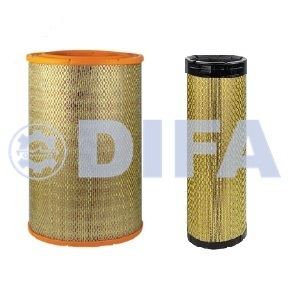 Комплект сменный элемент воздухоочистителей для двигателей внутреннего сгорания DIFA 4313M,DIFA 4313M-01