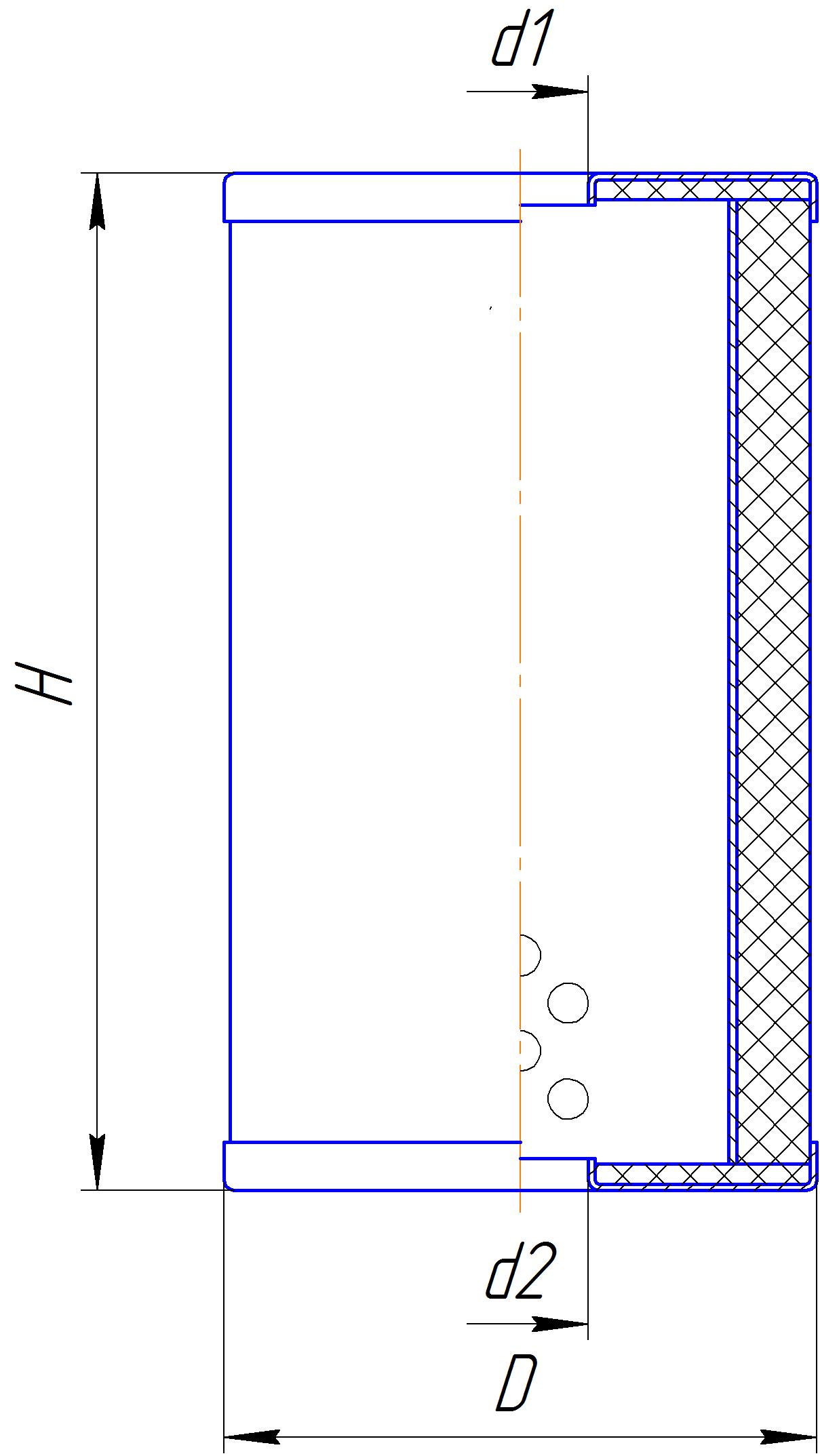 Сменный элемент фильтров очистки топлива DIFA 6305.1P