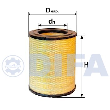 Фильтрующий элемент очистки воздуха DIFA 4389