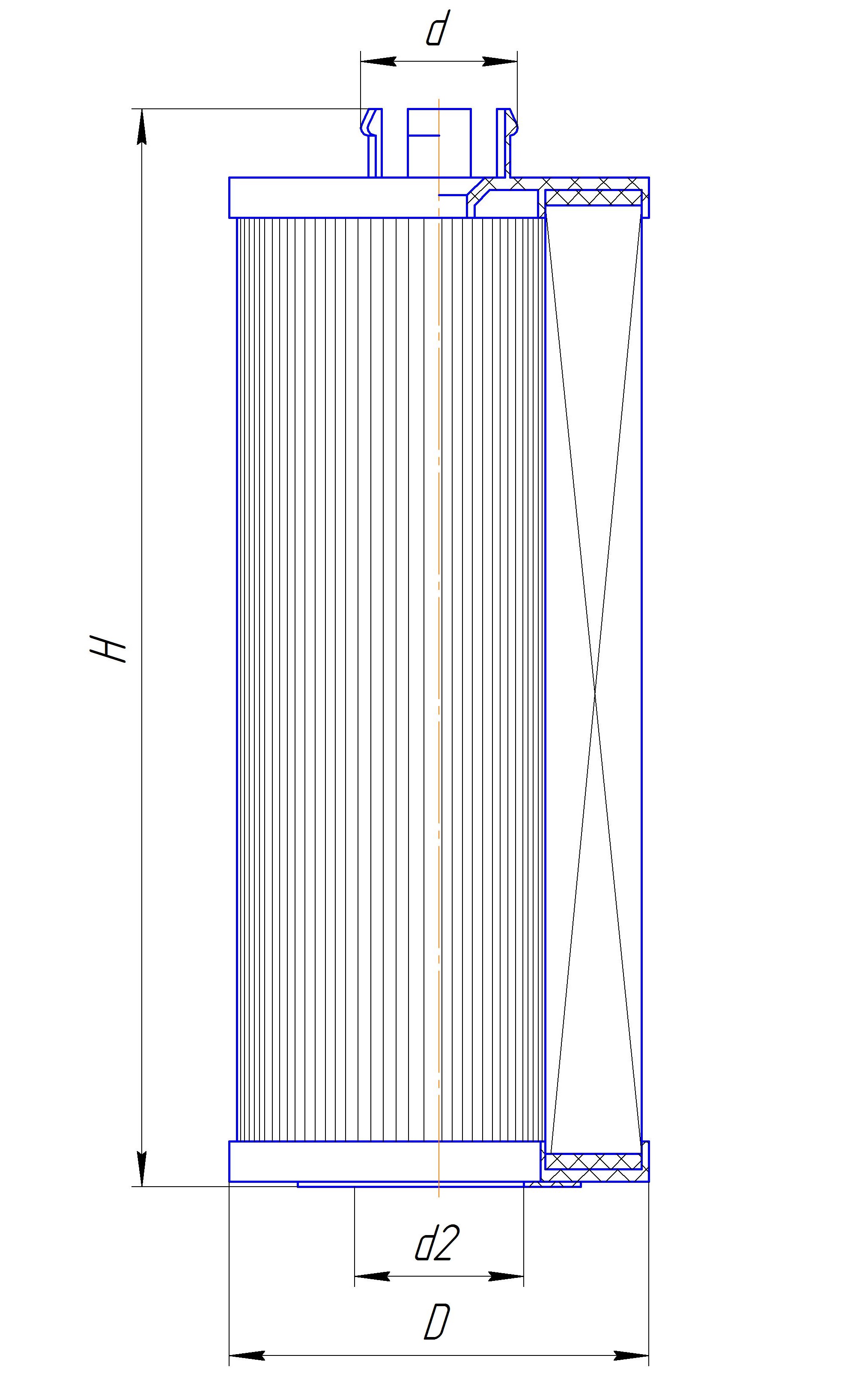 Фильтрующий элемент очистки масла DIFA 5324E