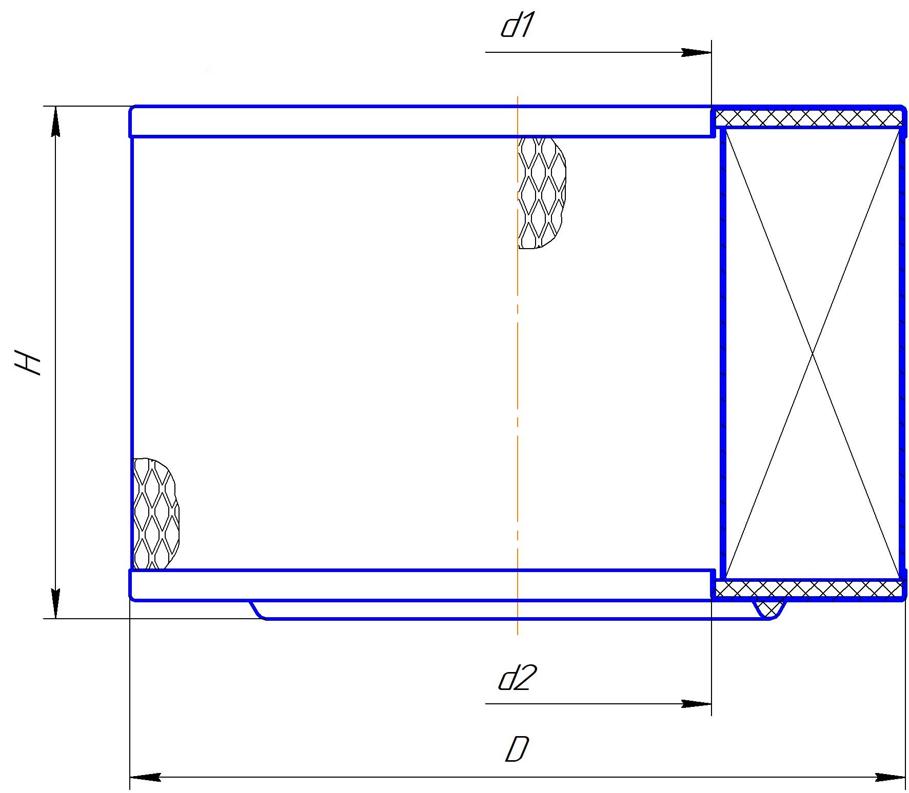 Сменный эл воздух для двигателей внутреннего сгорания DIFA 43196M