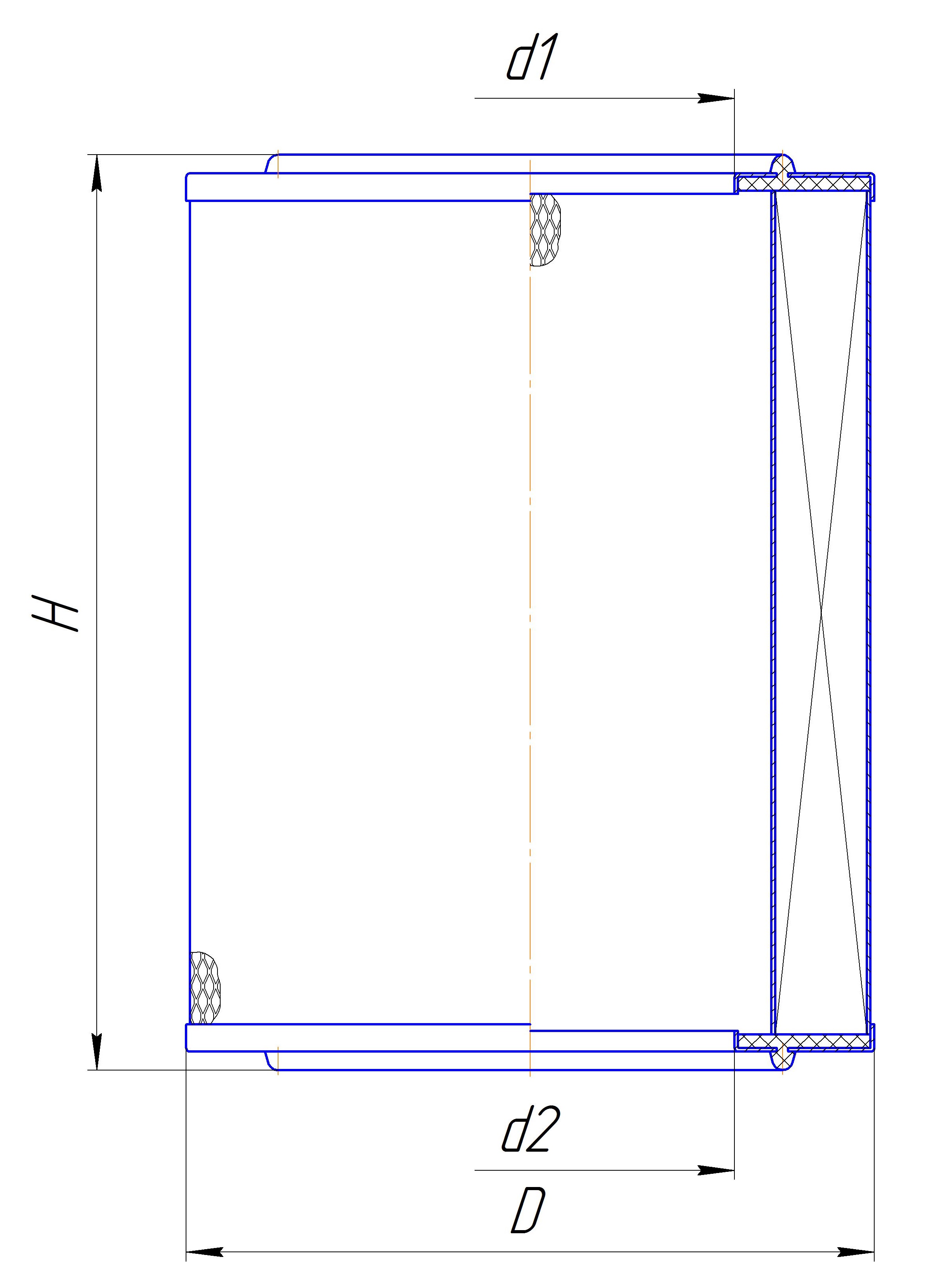 Фильтрующий элемент очистки воздуха DIFA 4301M