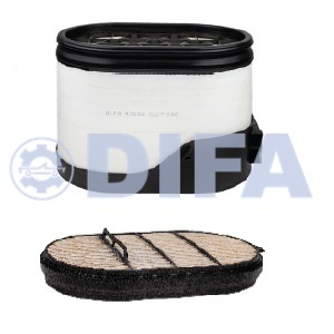 Комплект фильтрующий элемент очистки воздуха DIFA 43132 + DIFA 43132-01
