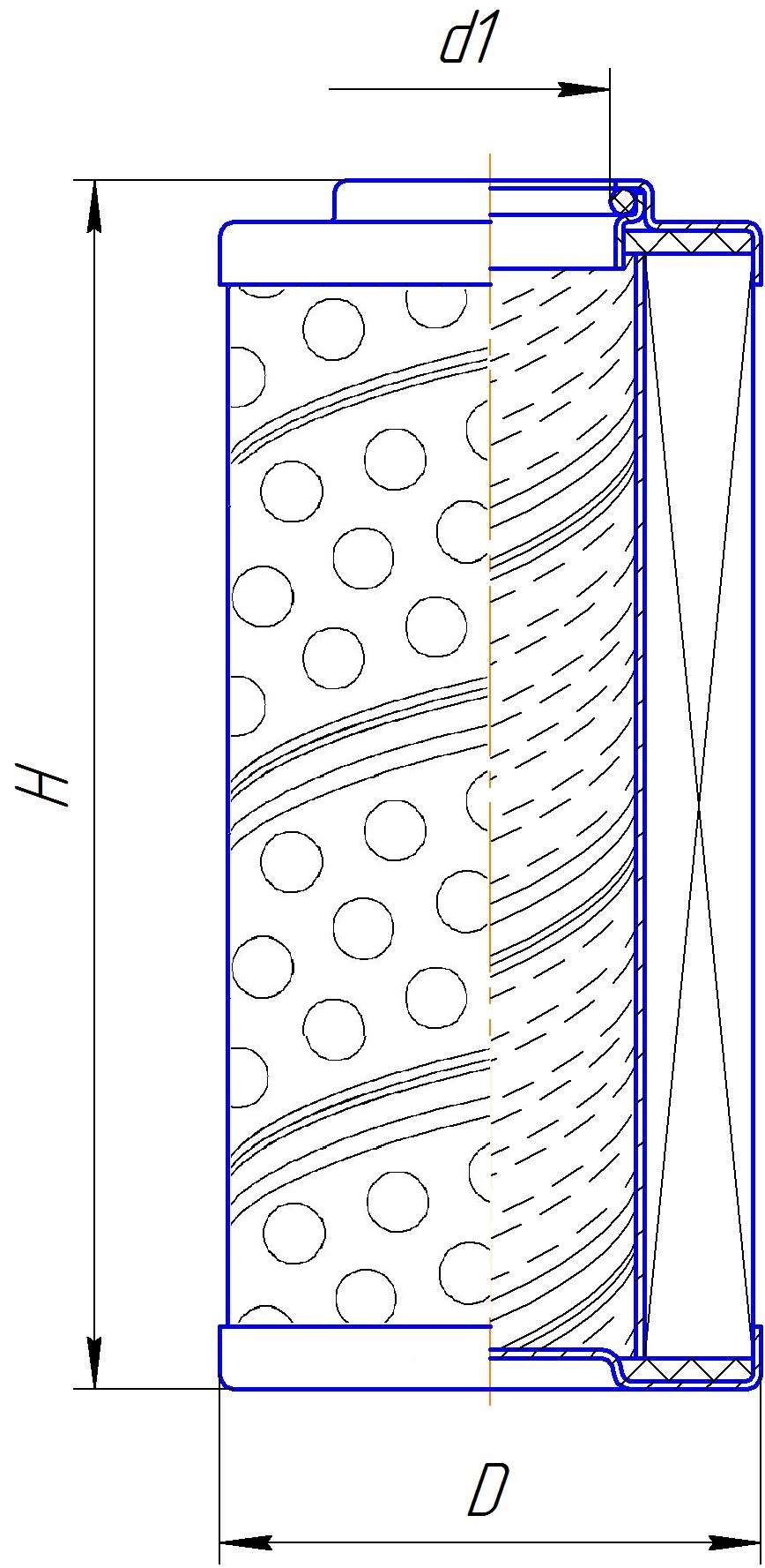 Фильтрующий элемент очистки масла DIFA 5420