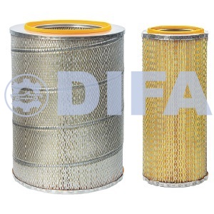 Комплект элемент фильтрующий очистки воздуха DIFA 43180M + DIFA 43180M-01