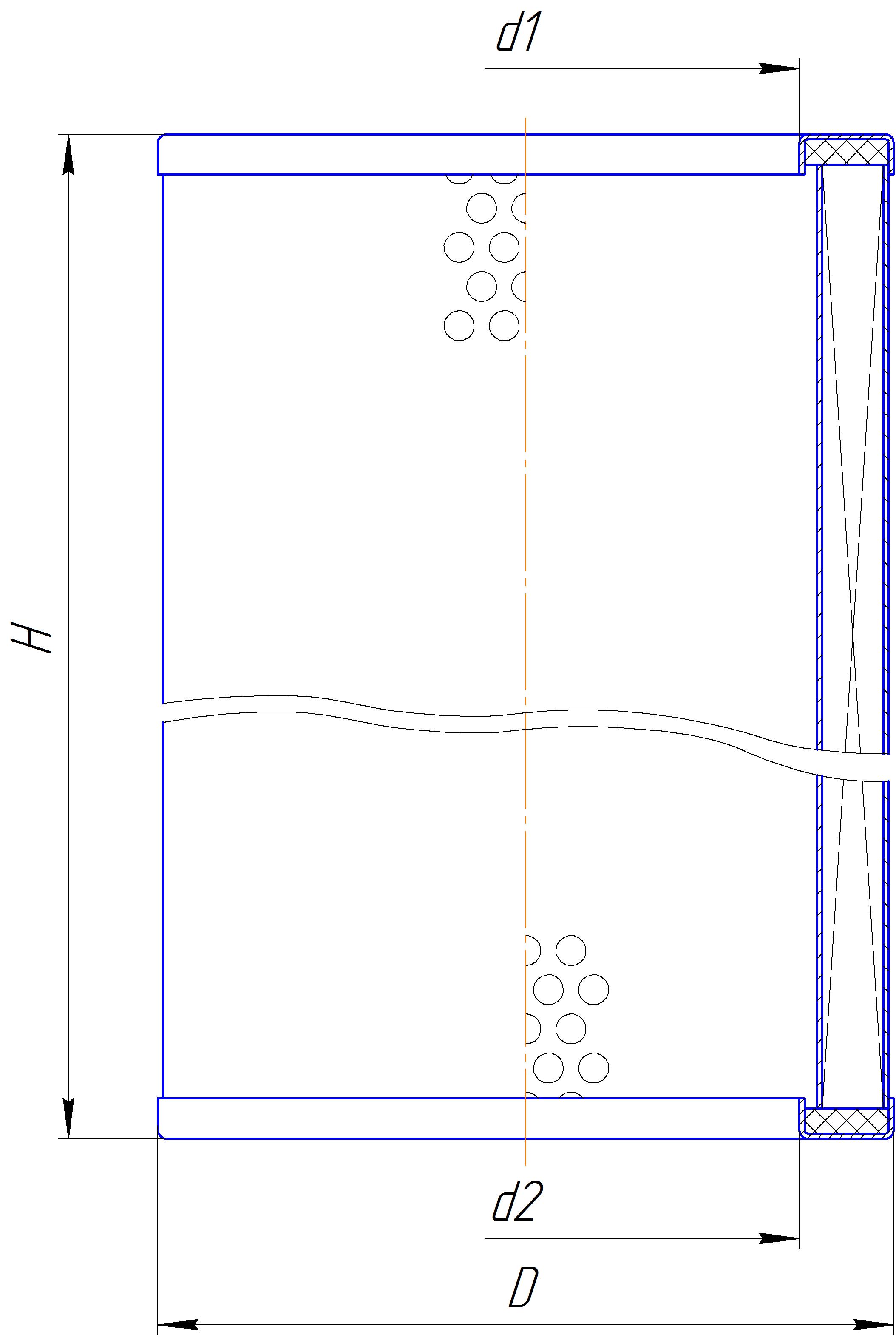 Фильтрующий элемент очистки масла DIFA 5345M