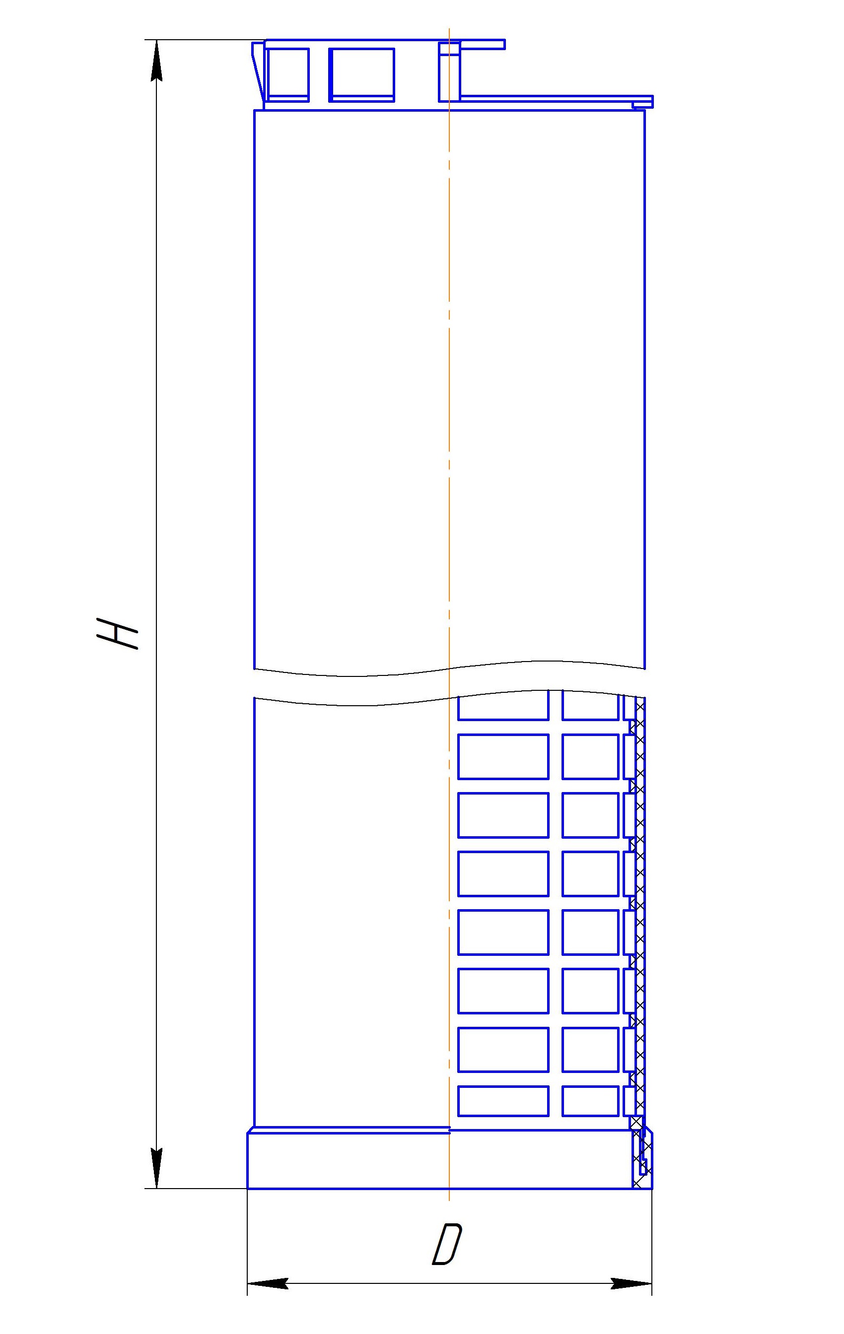 Сменный элемент воздухоочистителей для двигателей внутреннего сгорания DIFA 43165-01