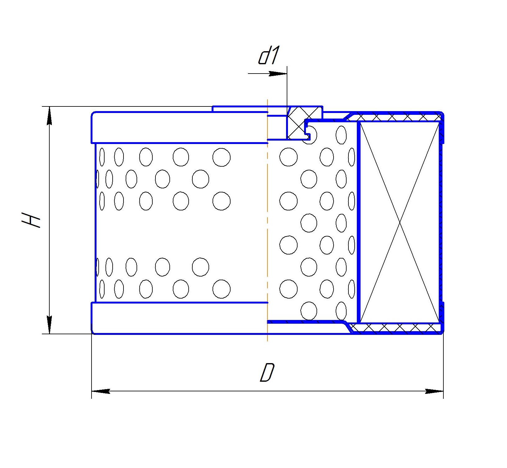 Сменный элемент фильтров очистки топлива DIFA 6310