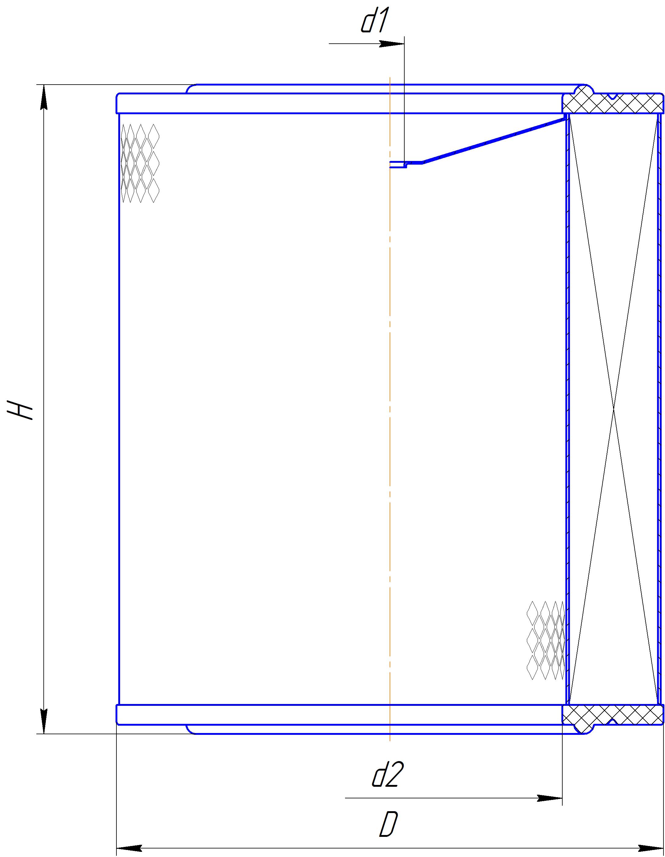 Фильтрующий элемент очистки воздуха DIFA 4328