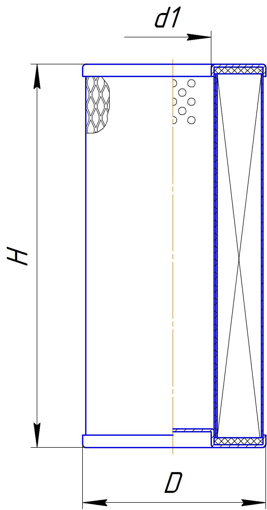 Фильтрующий элемент очистки масла M5332MK