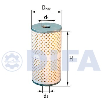 Фильтрующий элемент очистки масла DIFA 5308