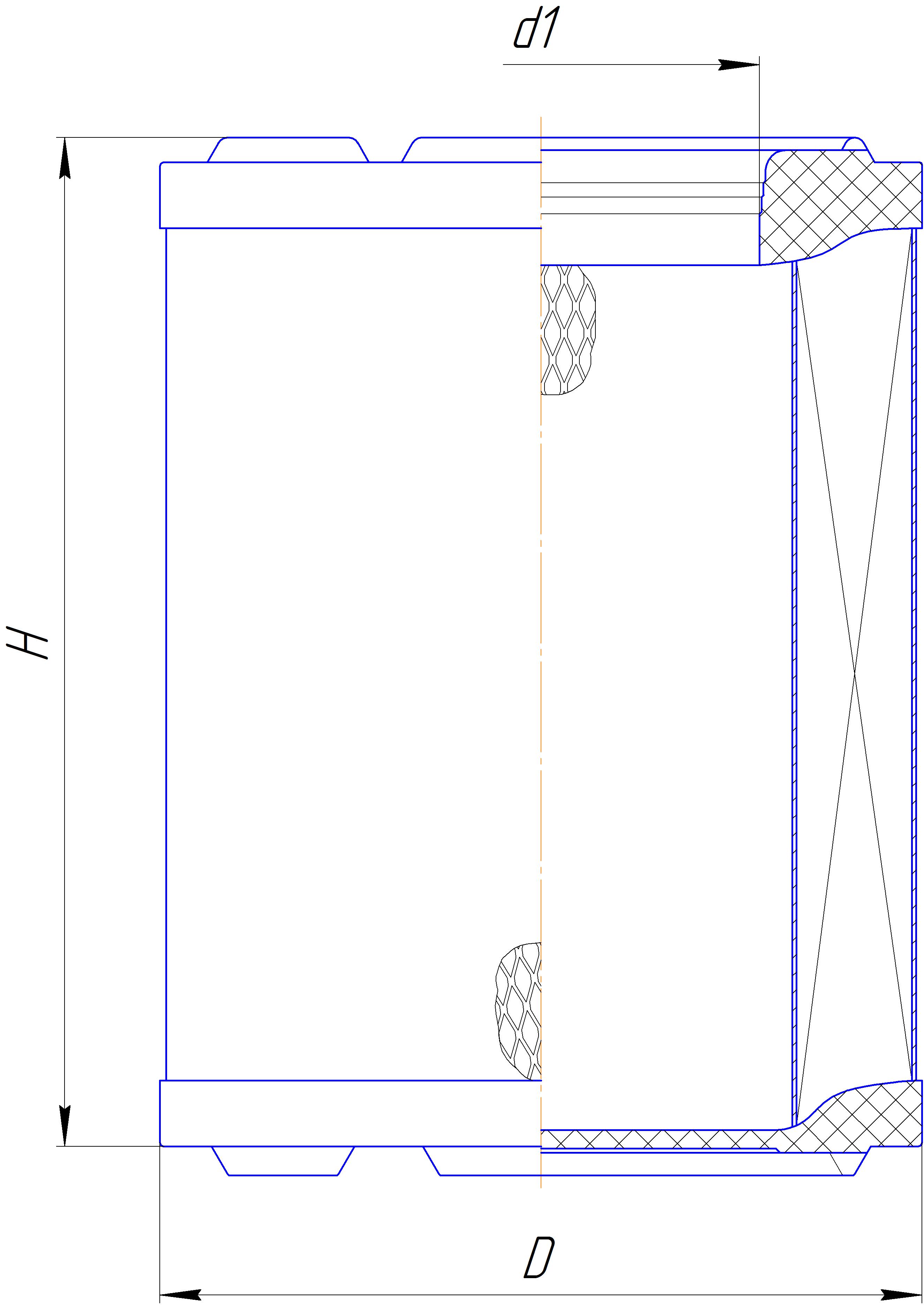 Сменный элемент воздухоочистителей для двигателей внутреннего сгорания DIFA 4399