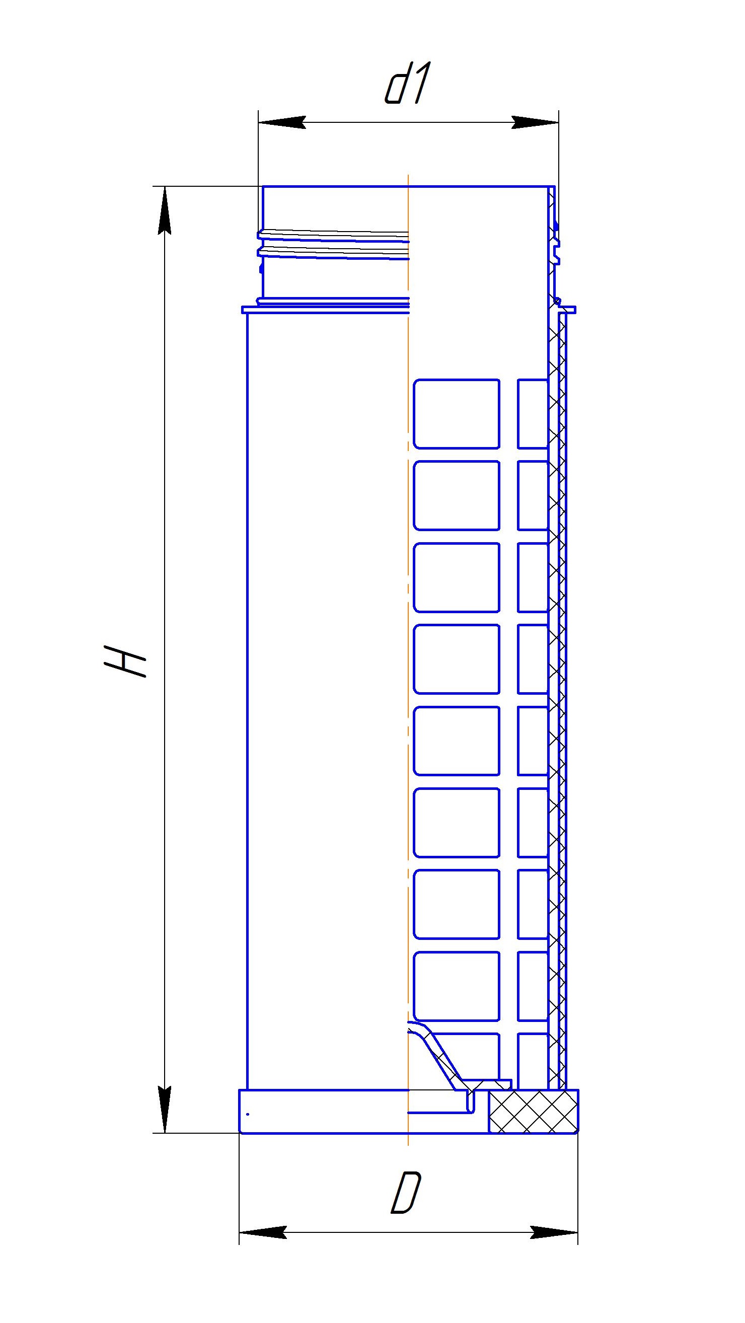 Фильтрующий элемент очистки воздуха DIFA 43119-01