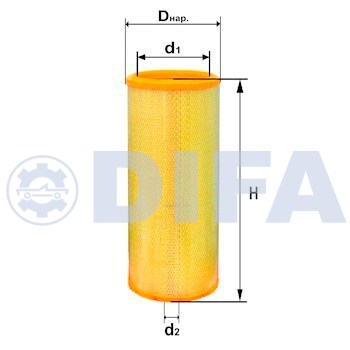 Фильтрующий элемент очистки воздуха DIFA 4330-01