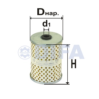 Сменный элемент фильтров очистки топлива DIFA 6302