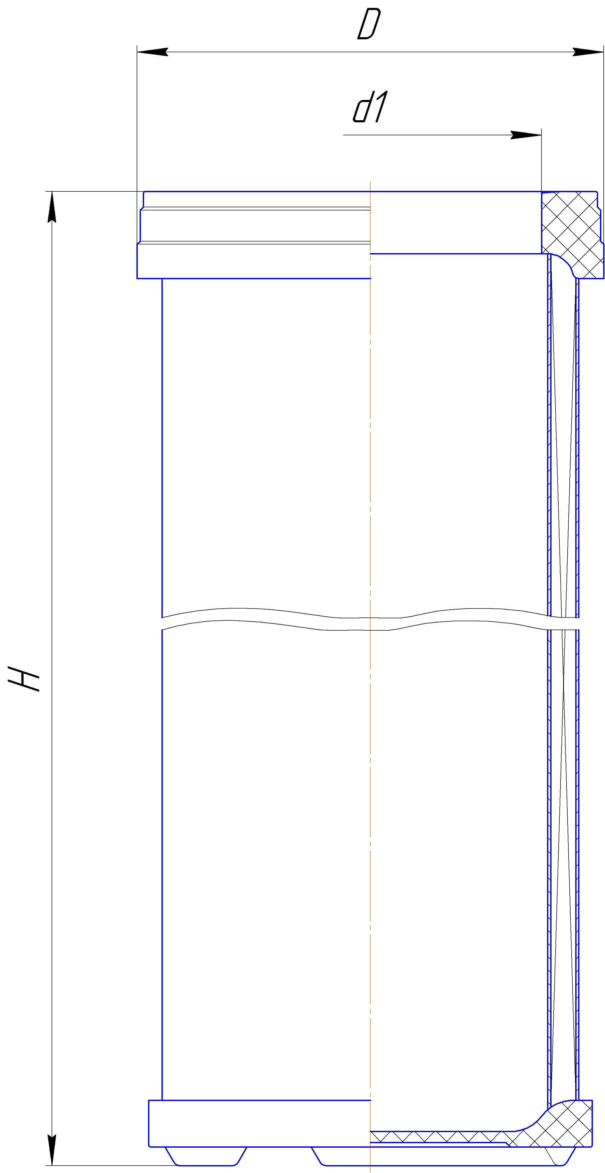 Сменный элемент воздухоочистителей для двигателей внутреннего сгорания DIFA 43100-01