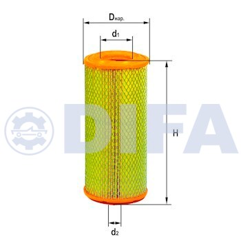 Фильтрующий элемент очистки воздуха DIFA 4261