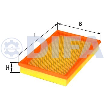 Сменный элемент воздухоочистителей для двигателей внутреннего сгорания DIFA 4440