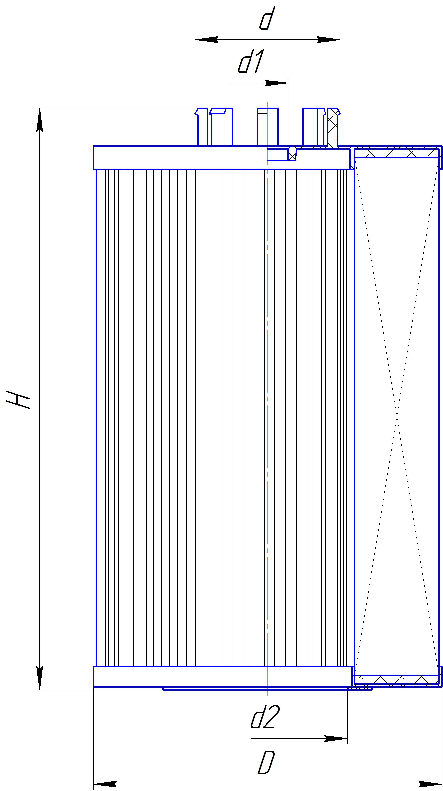 Фильтрующий элемент очистки масла DIFA 5392E