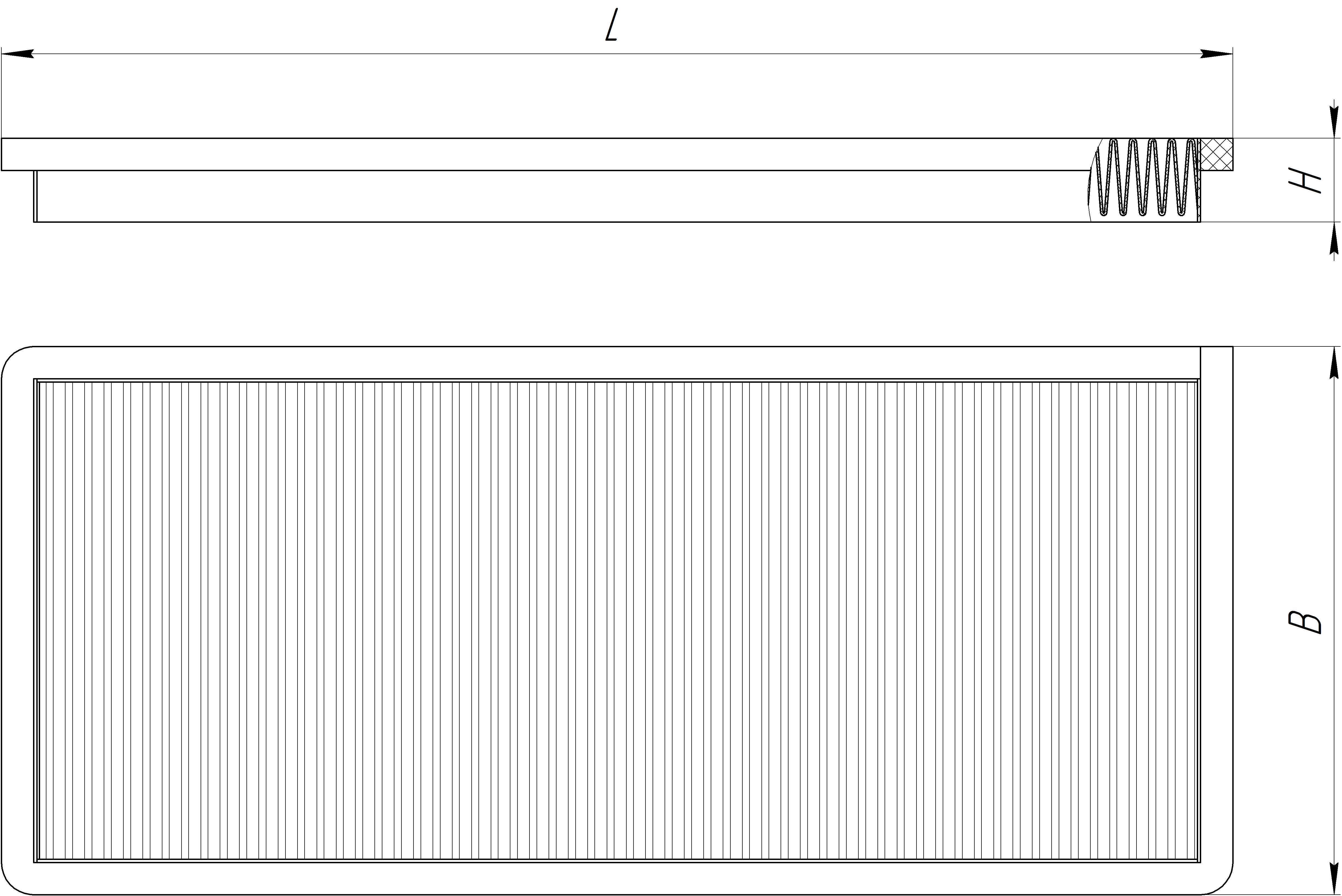 Фильтр очистки воздуха салона, кабины DIFA 4549C