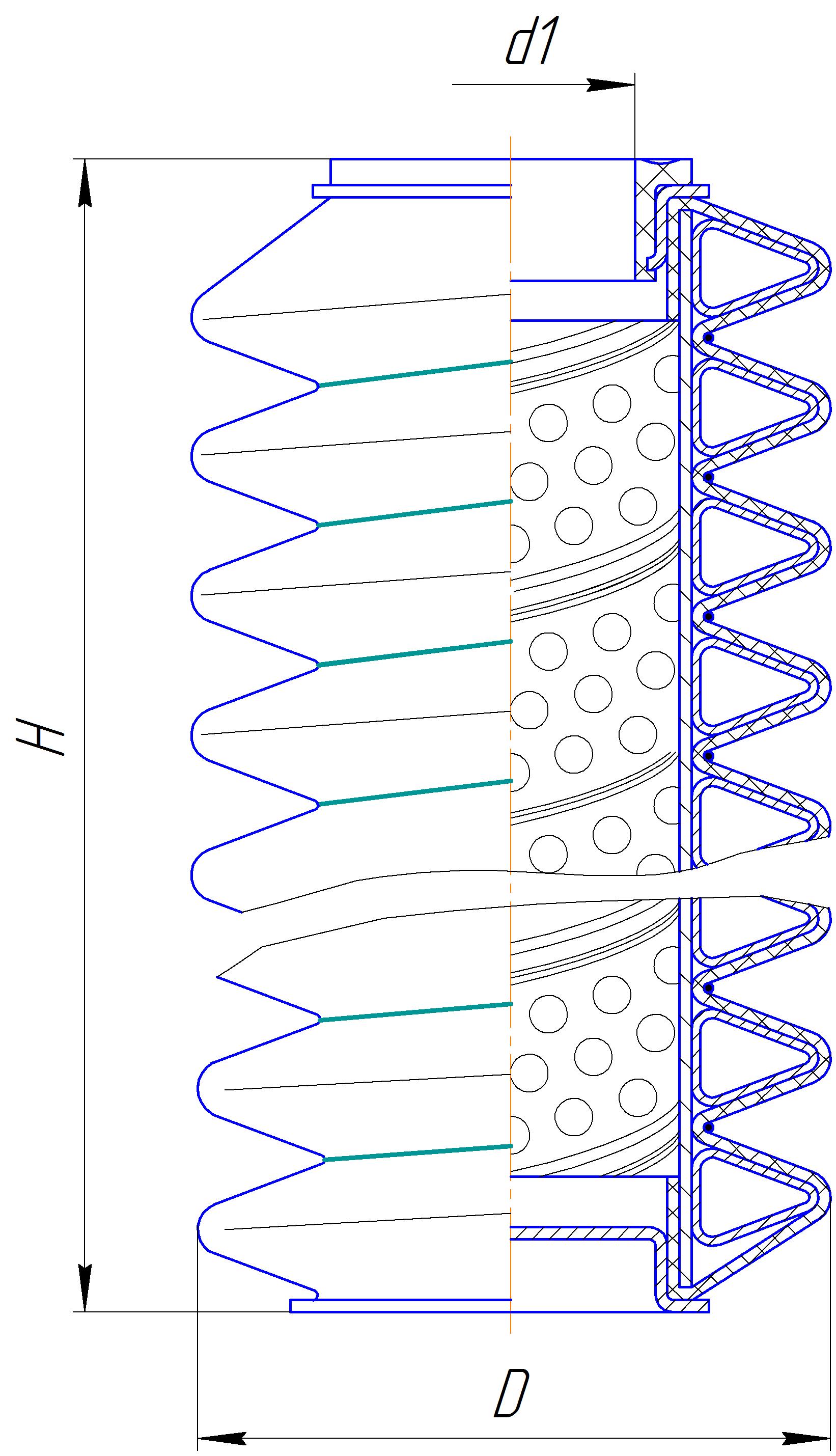 Фильтрующий элемент очистки масла M5203K (840-1012039-15)