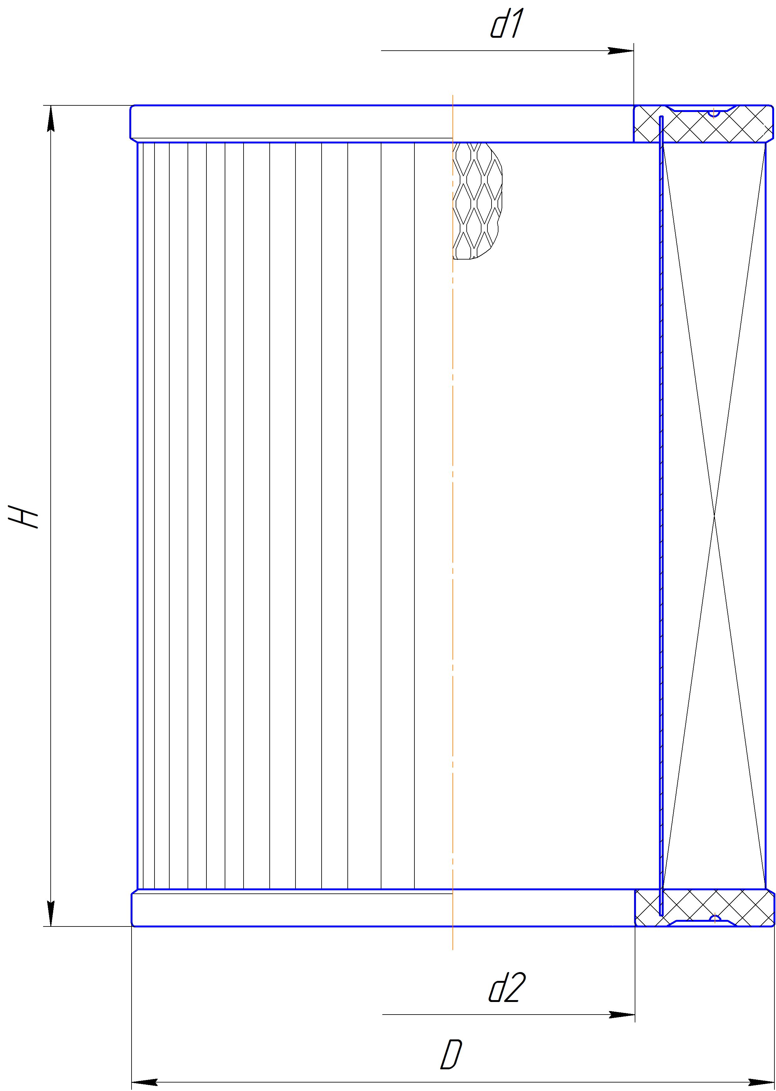 Фильтрующий элемент очистки воздуха DIFA 4231