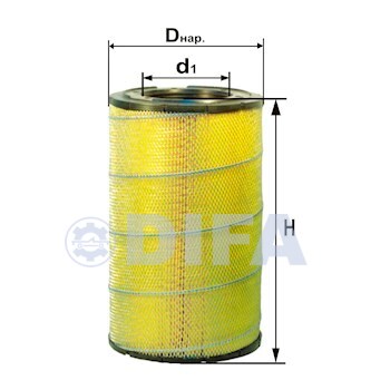 Фильтрующий элемент очистки воздуха DIFA 4321
