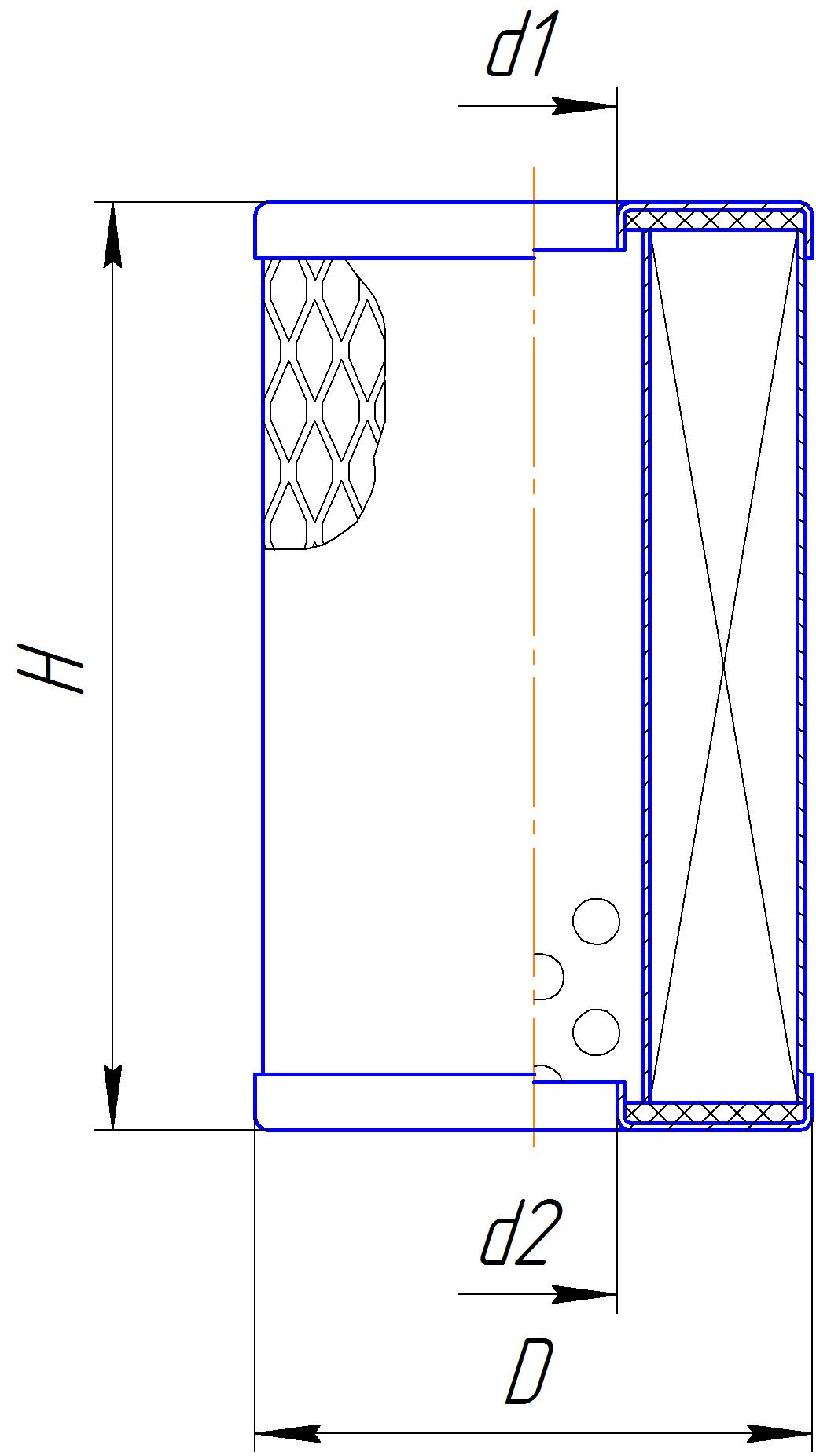 Фильтрующий элемент очистки масла DIFA 5346M