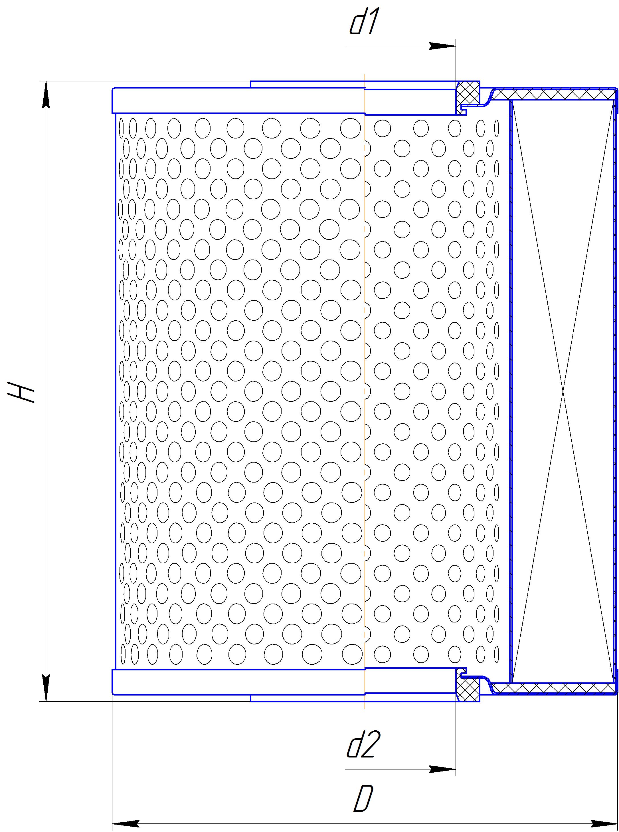 Фильтрующий элемент очистки масла DIFA 5301