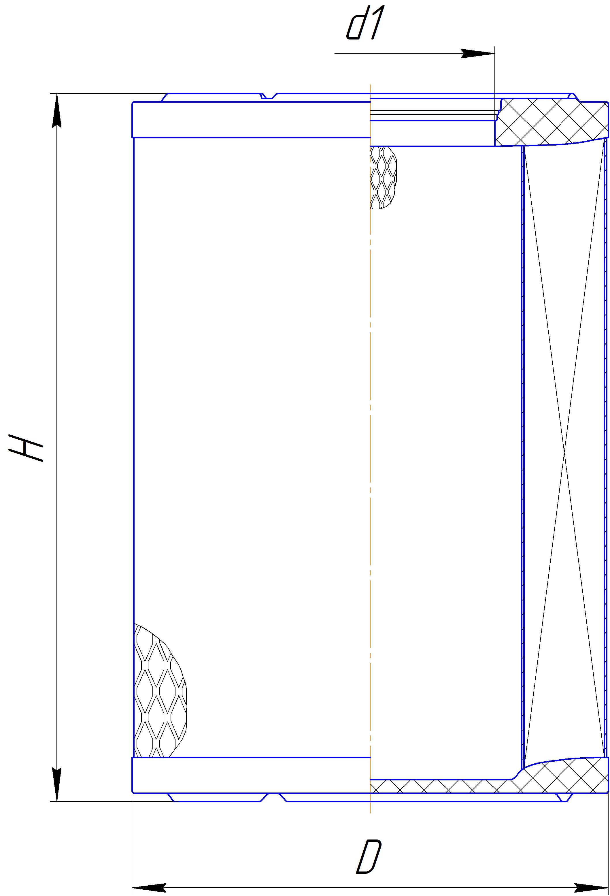 Фильтрующий элемент очистки воздуха DIFA 43142